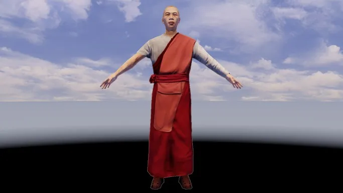 object-physical-character-Monk