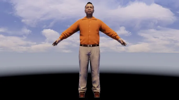 object-physical-character-TaxiDriverMale